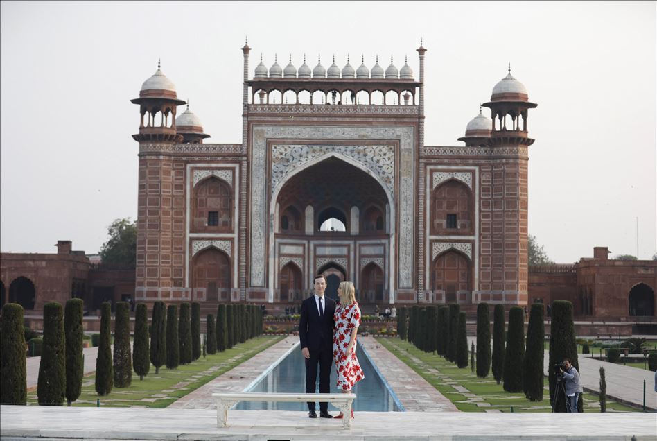 Donald Trump at Taj Mahal
