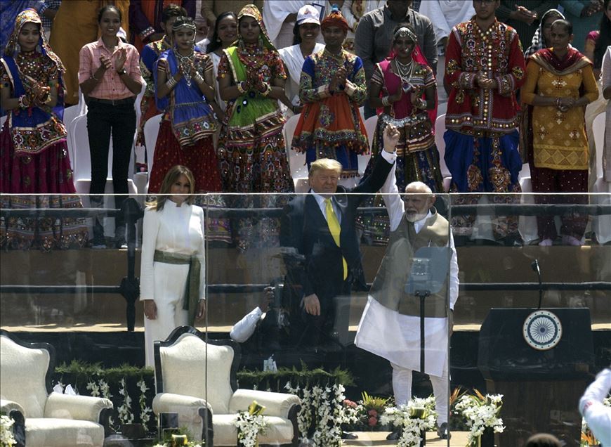 U.S. President Donald Trump in India