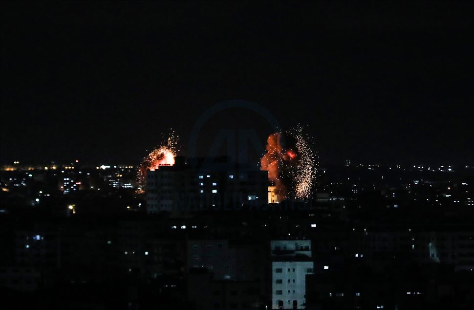 İsrail'den Gazze'ye hava saldırısı
