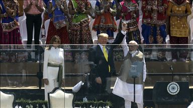U.S. President Donald Trump in India