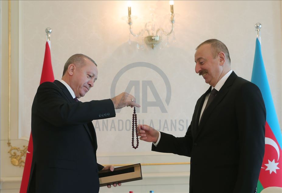 Cumhurbaşkanı Recep Tayyip Erdoğan, Azerbaycan'da