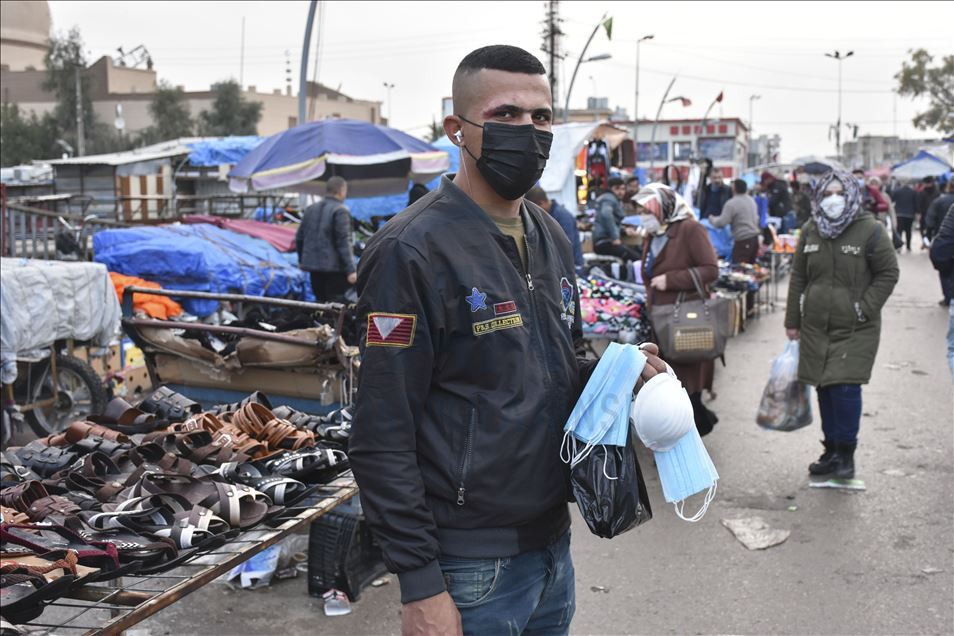 Precaution against coronavirus in Kirkuk