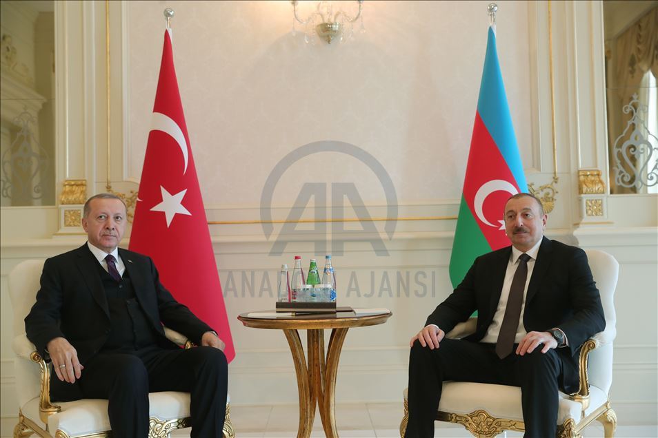 Cumhurbaşkanı Erdoğan Bakü'de