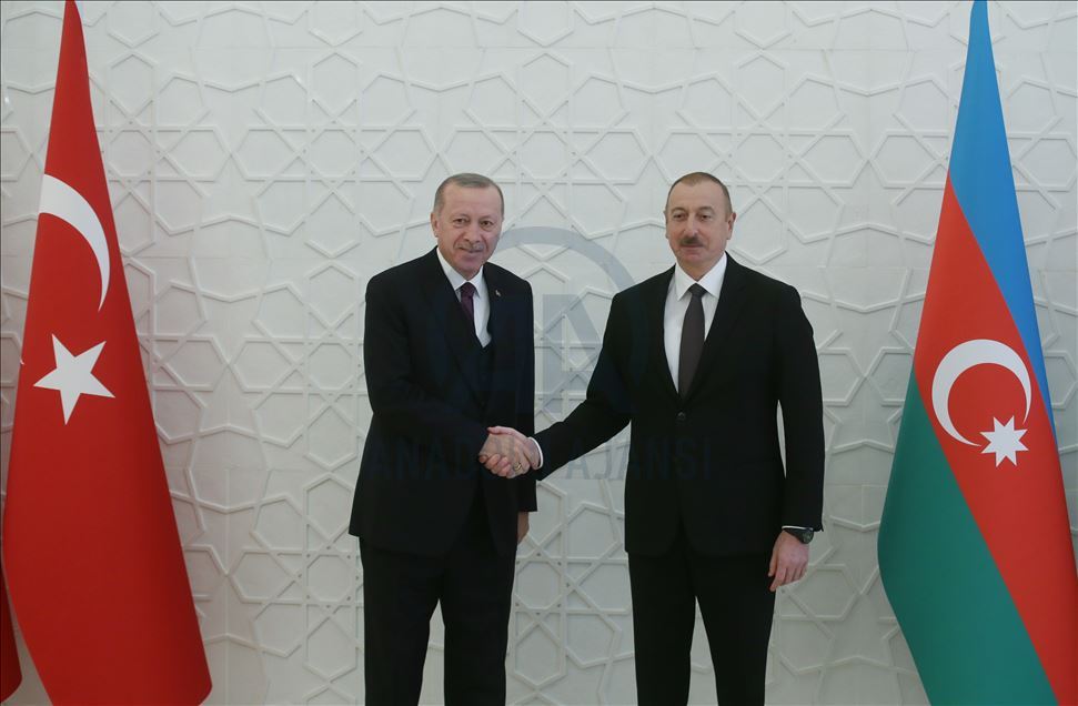 Cumhurbaşkanı Erdoğan Bakü'de