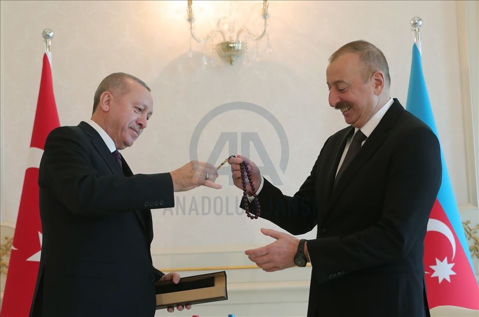 Cumhurbaşkanı Recep Tayyip Erdoğan, Azerbaycan'da