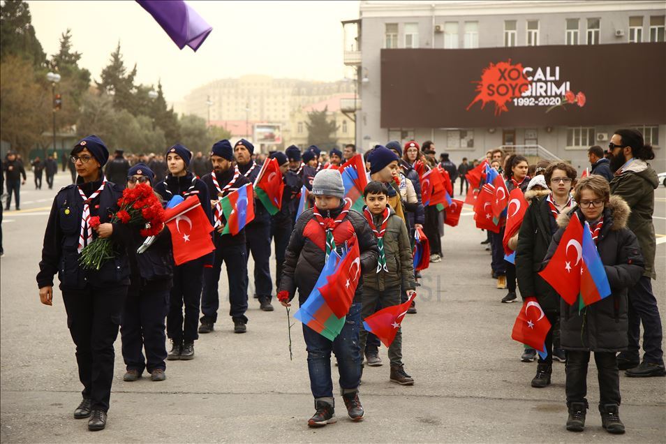 28th anniversary of Khojaly Massacre in Baku