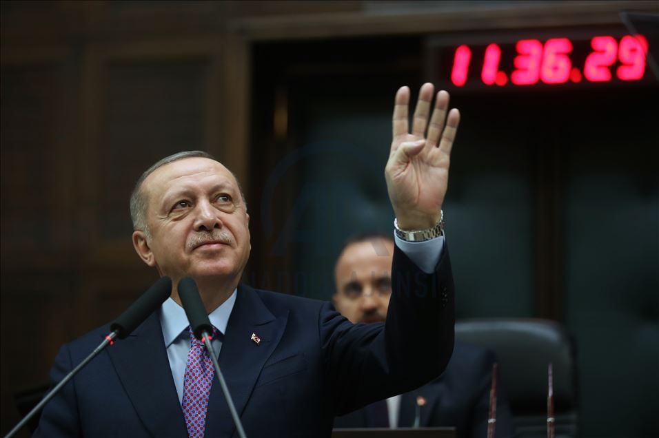  Cumhurbaşkanı Erdoğan, AK Parti TBMM Grup Toplantısı'na katıldı 