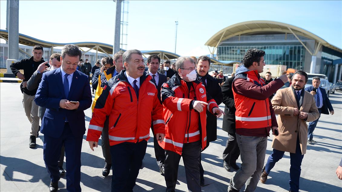 Sağlık Bakanı Fahrettin Koca, Dilucu Sınır Kapısı'nı ziyaret etti