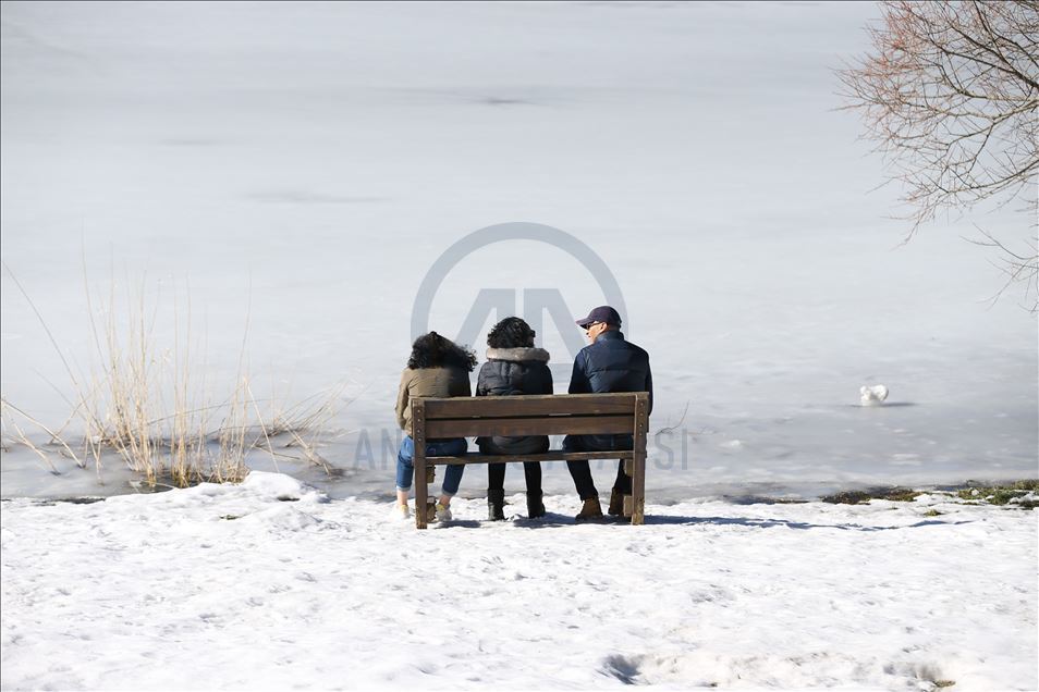 The beauty of snow in Turkey's Abant and Golcuk