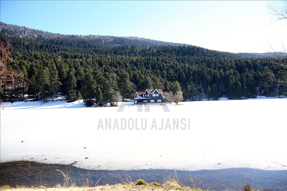 The beauty of snow in Turkey's Abant and Golcuk