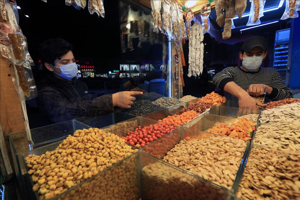 Coronavirus precautions in Iraq's Baghdad