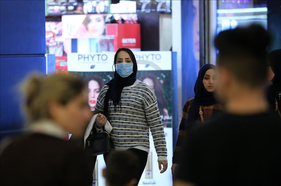 Coronavirus precautions in Iraq's Baghdad