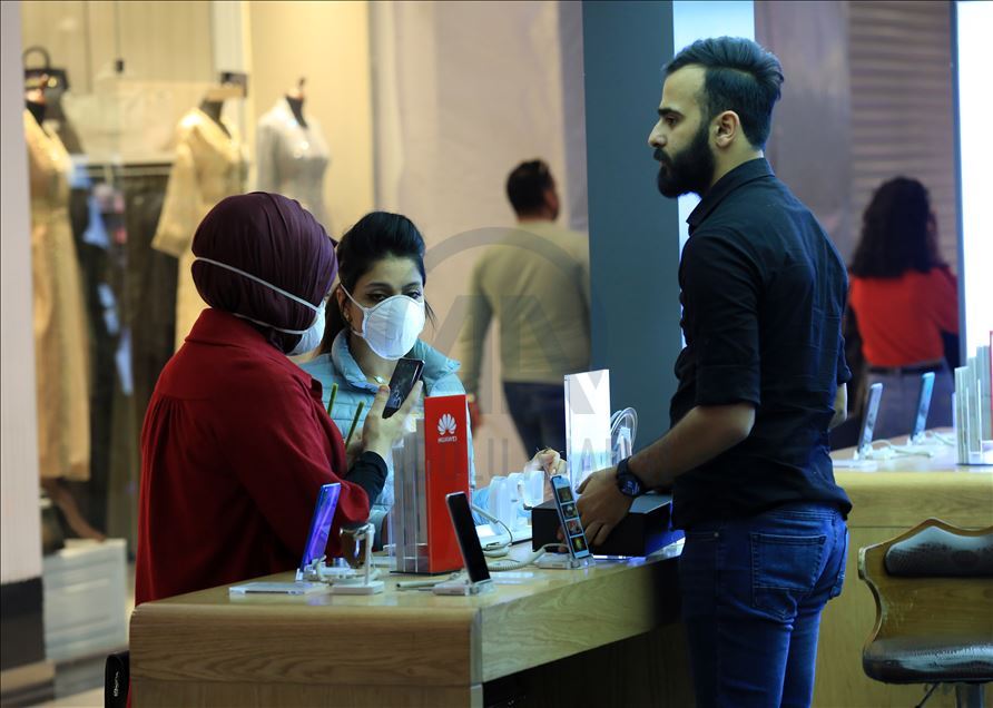 Coronavirus precautions in Iraq's Baghdad
