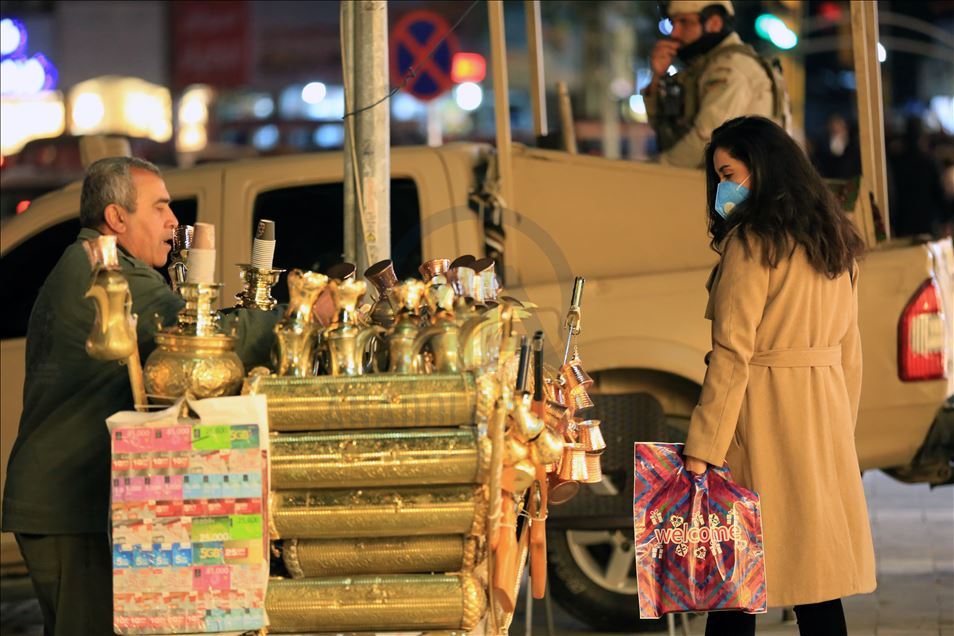 Coronavirus precautions in Iraq's Baghdad