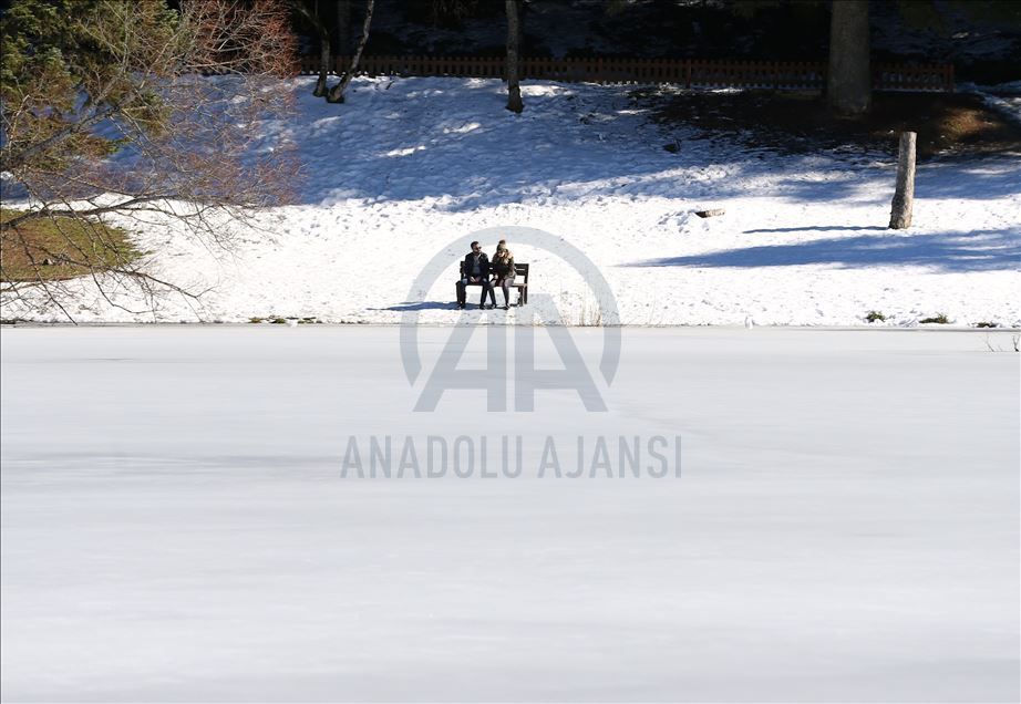 The beauty of snow in Turkey's Abant and Golcuk