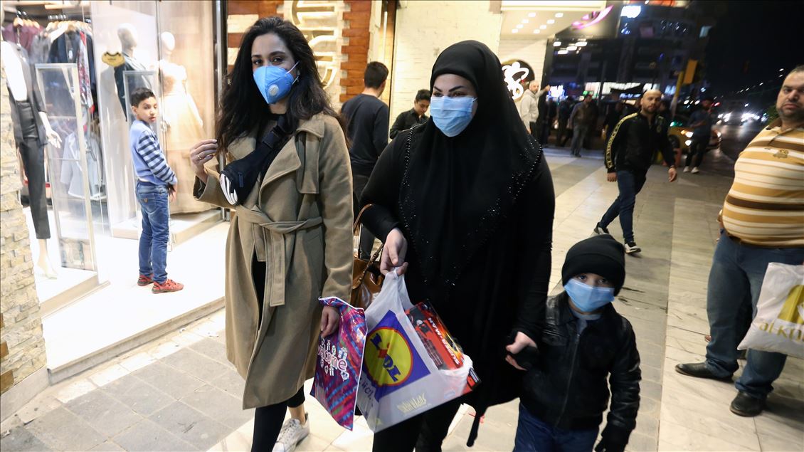 Coronavirus precautions in Iraq's Baghdad
