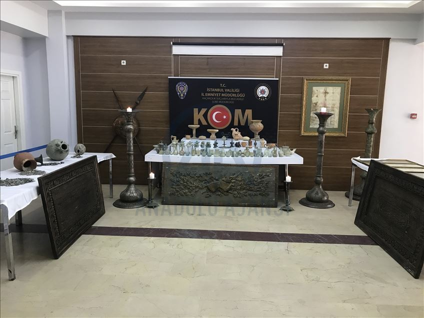 إسطنبول.. ضبط أكثر من 3 آلاف قطعة أثرية في 11 عملية أمنية