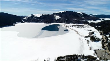 The beauty of snow in Turkey's Abant and Golcuk