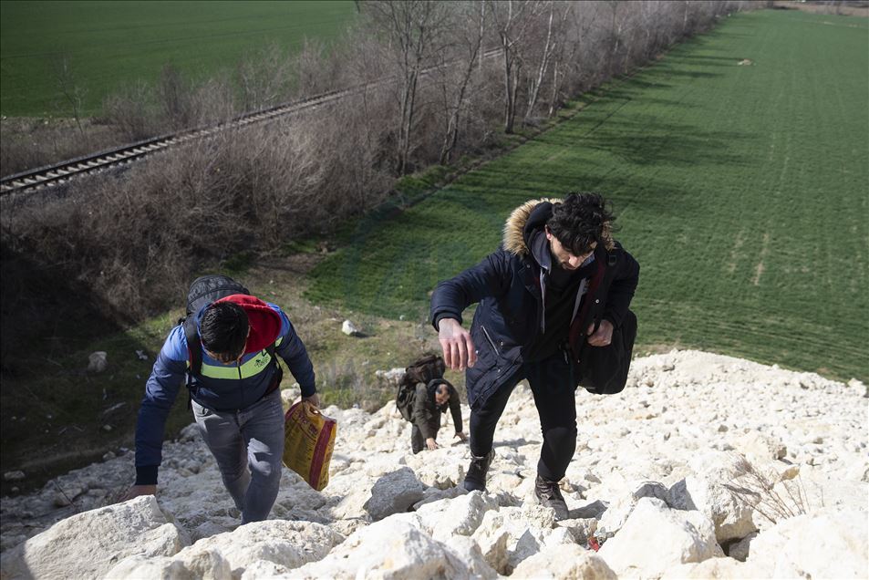 Edirne’de düzensiz göçmen hareketliliği arttı