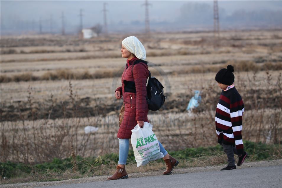 Edirne, rritet lëvizshmëria e migrantëve të parregullt