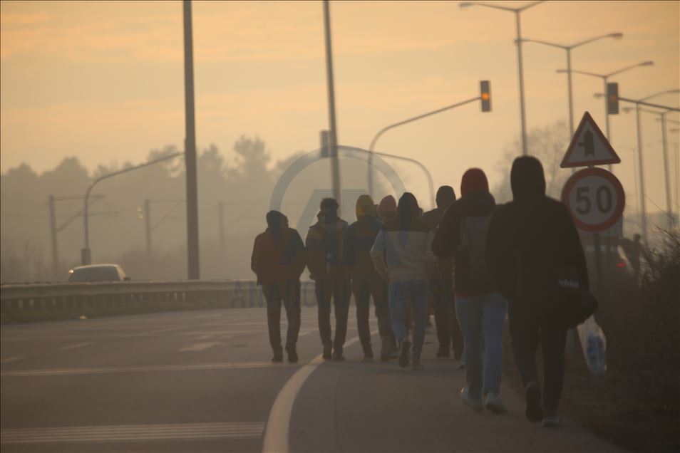 Edirne, rritet lëvizshmëria e migrantëve të parregullt