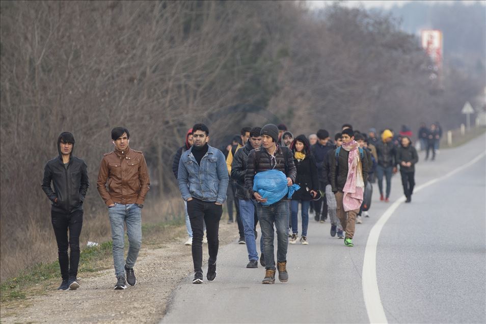 Edirne’de düzensiz göçmen hareketliliği arttı