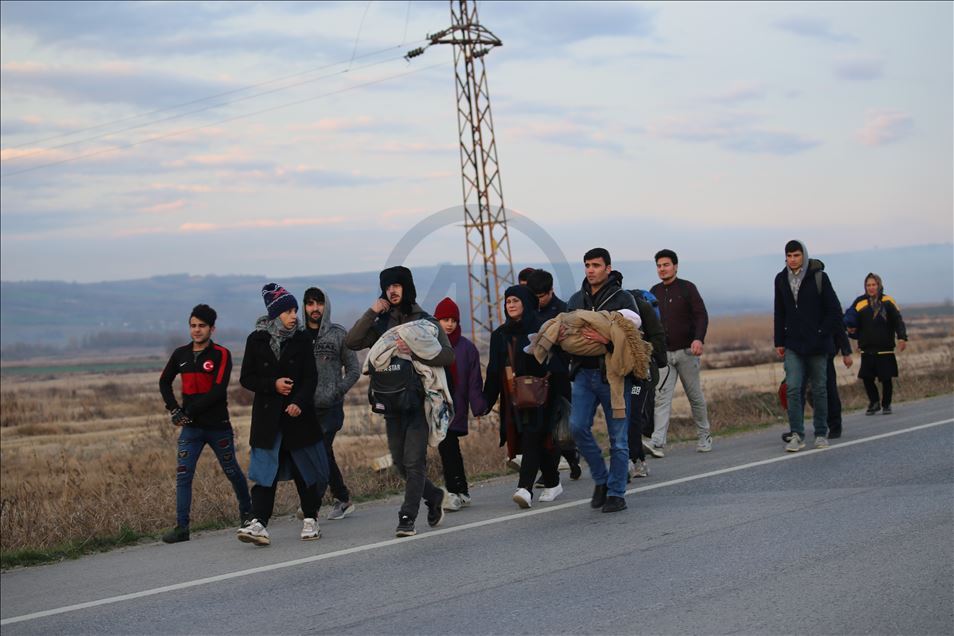 Edirne, rritet lëvizshmëria e migrantëve të parregullt