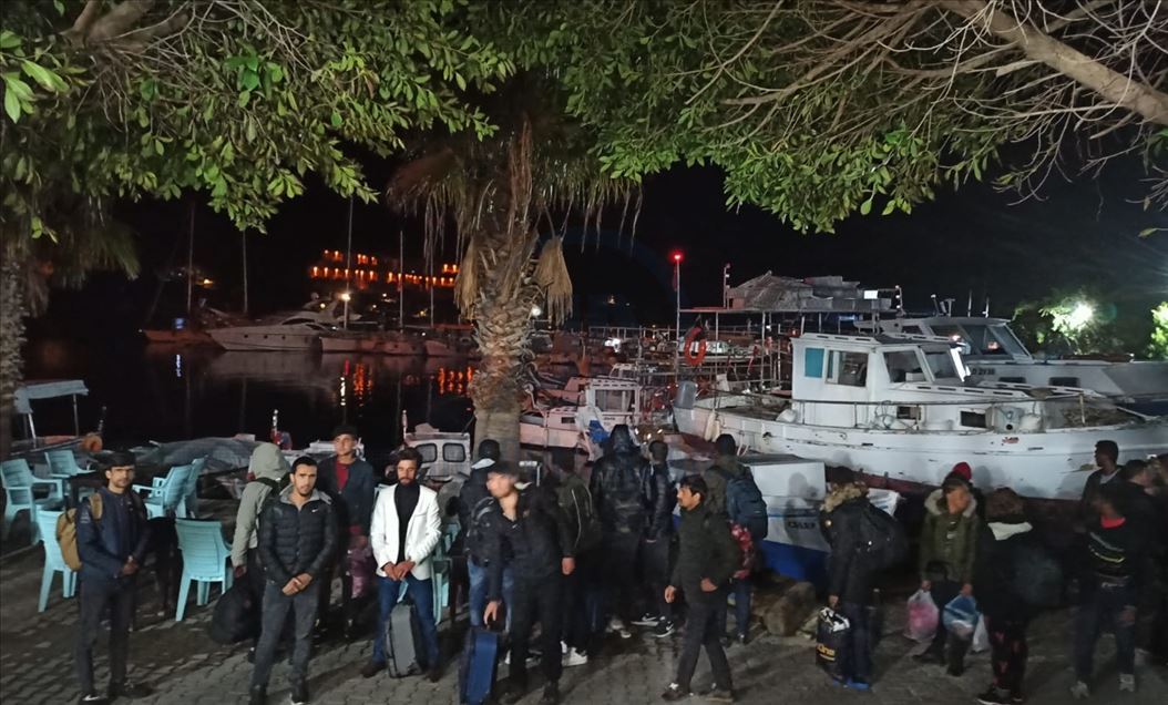 Muğla'da düzensiz göçmen hareketliliği arttı