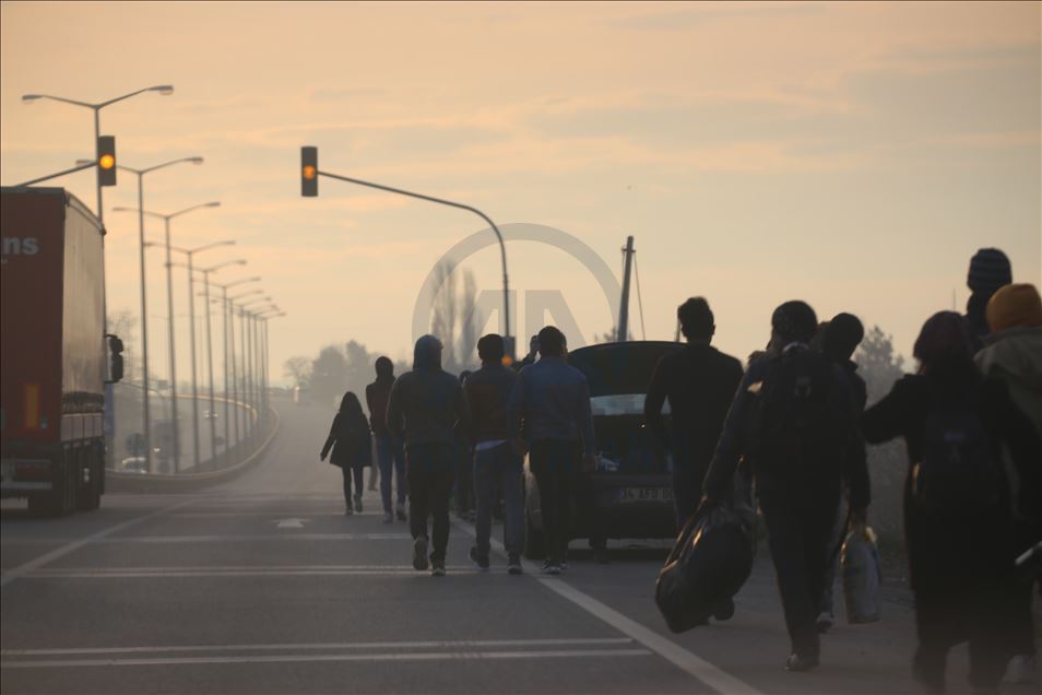 Edirne, rritet lëvizshmëria e migrantëve të parregullt