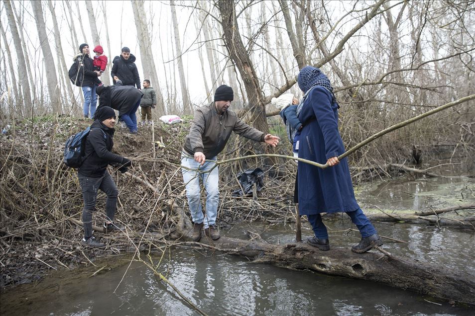 Edirne’de düzensiz göçmen hareketliliği arttı