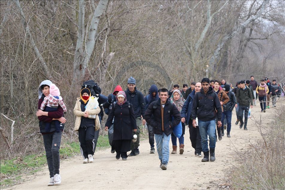 Edirne’de düzensiz göçmen hareketliliği arttı