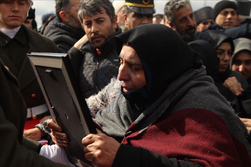 İdlib şehidi Uzman Onbaşı Nihat Kara son yolculuğuna uğurlandı