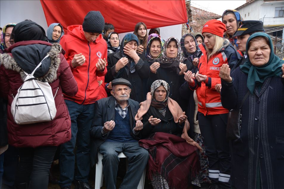 İdlib şehidi Uzman Çavuş Turgut son yolculuğuna uğurlandı
