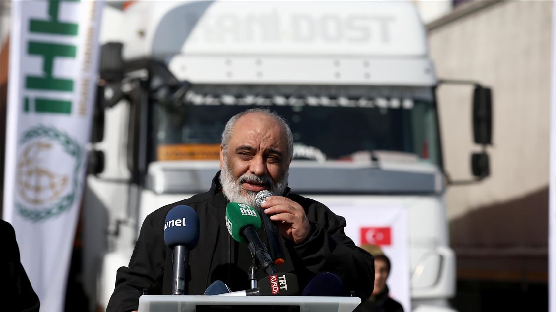 İHH, İdlib'e 10 tır insani yardım malzemesi gönderdi