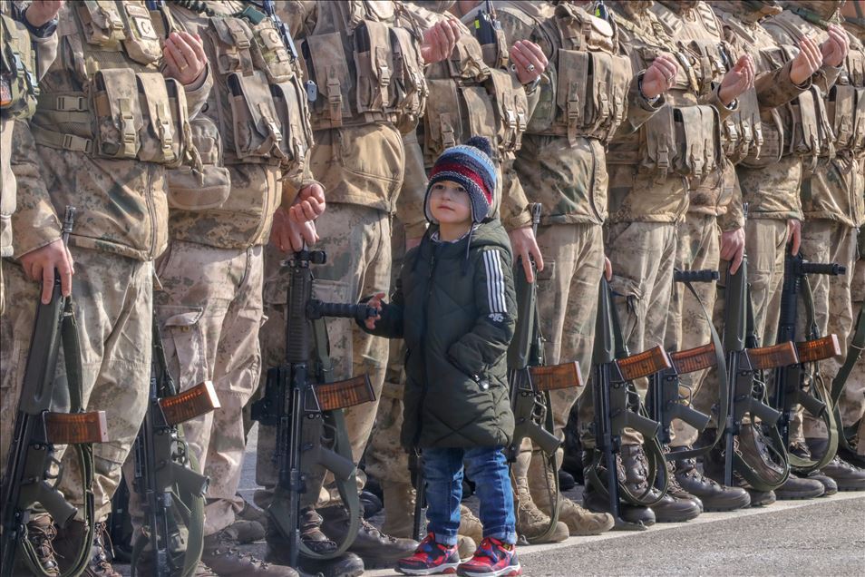 Turkish commandos departing to join Operation Spring Shield in Idlib ...