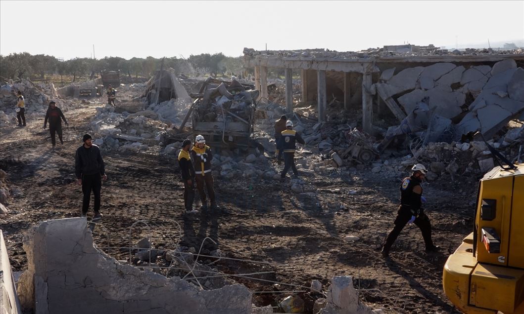 Ataque aéreo ruso en Idlib cobra la vida de 16 civiles