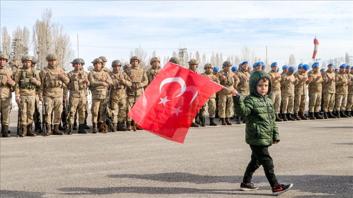 Turkish commandos departing to join Operation Spring Shield in Idlib, Syria