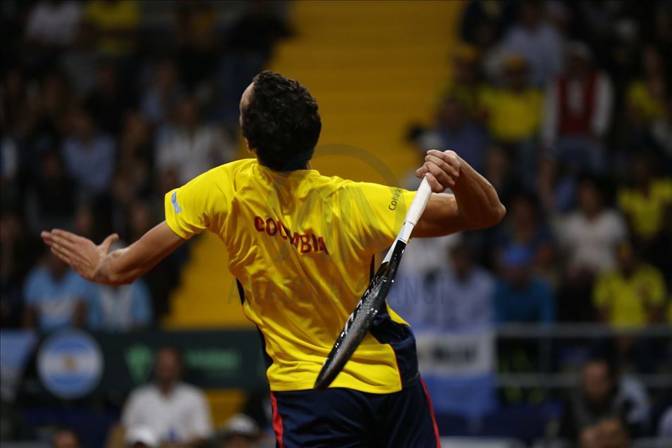 Colombia se impuso en el primer partido en la ronda de clasificación de la Copa Davis 