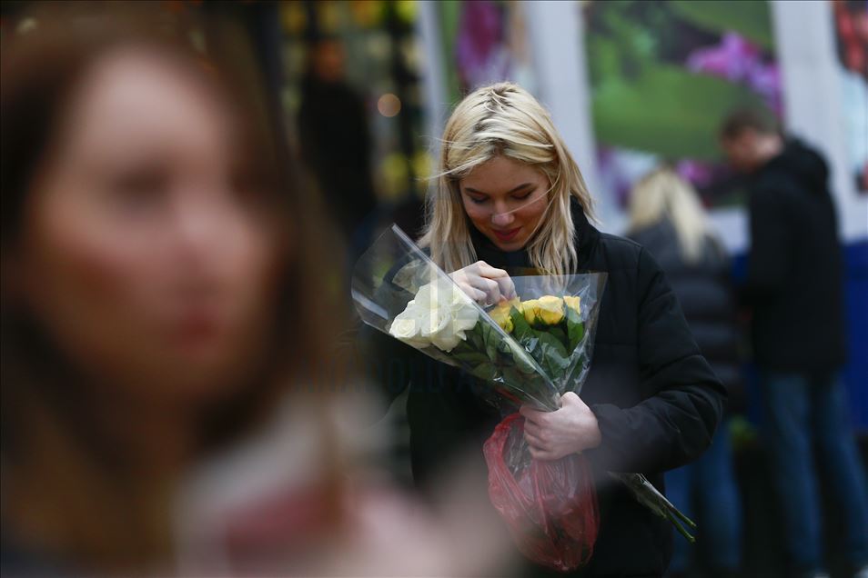 Ulice Moskve ispunjene cvijećem povodom Međunarodnog dana žena 