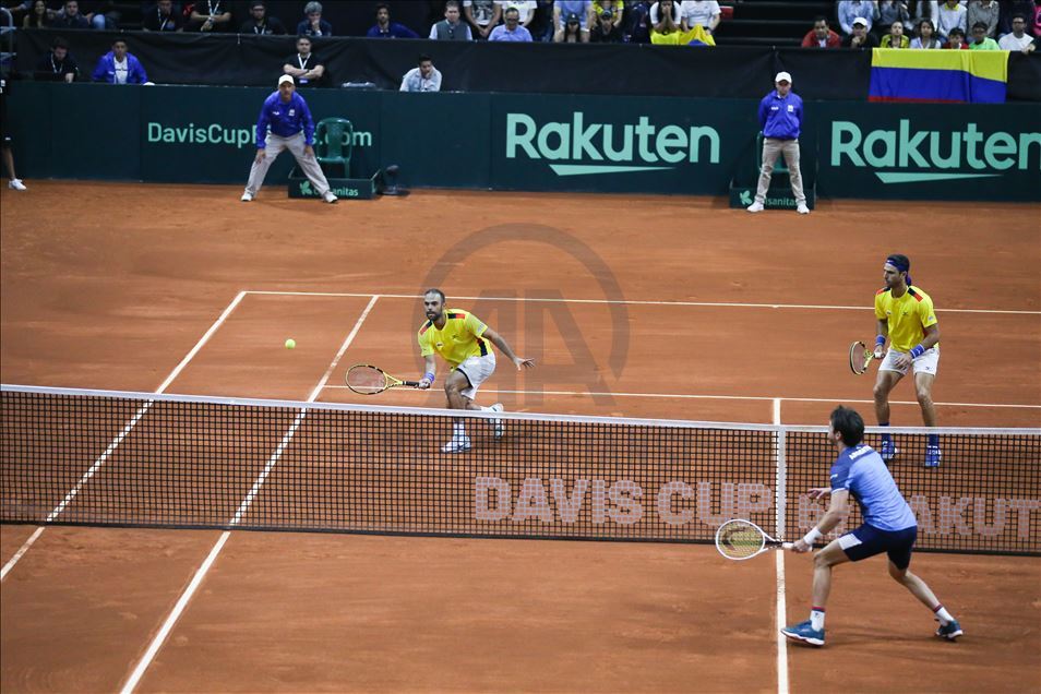 Juan Sebastian Cabal y Robert Farah vs Máximo González y Horacio Zeballos en la Davis Cup by Rakuten Qualifiers