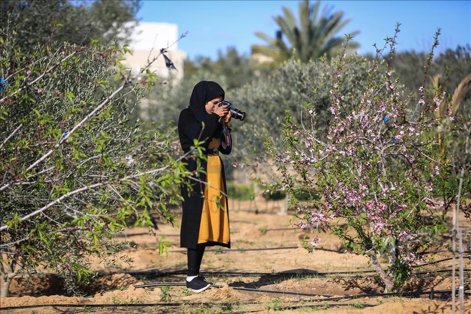 روز جهانی زن در نوار غزه 