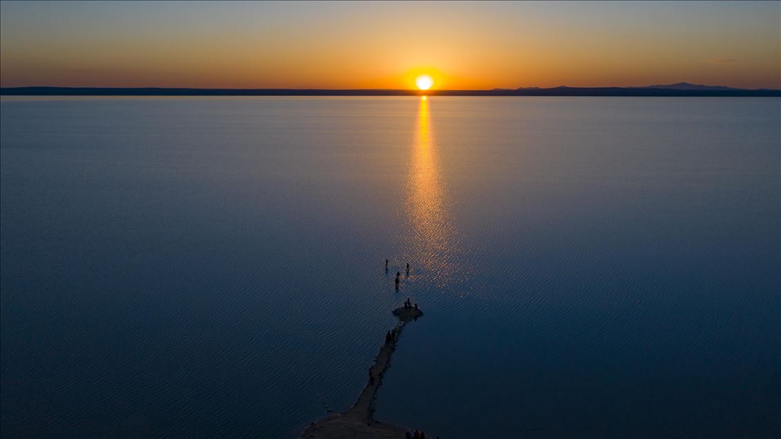 Lake Tuz of Turkey