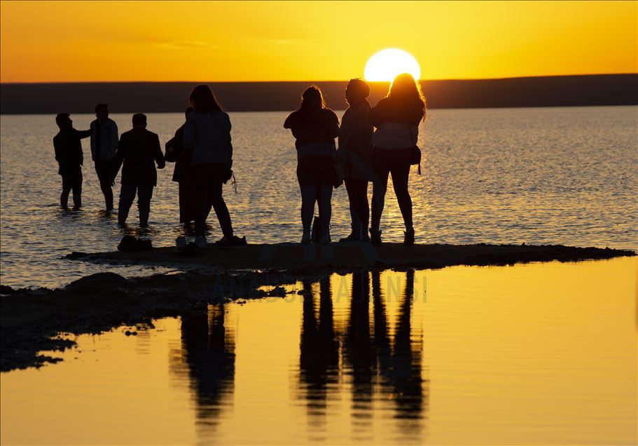 Lake Tuz of Turkey