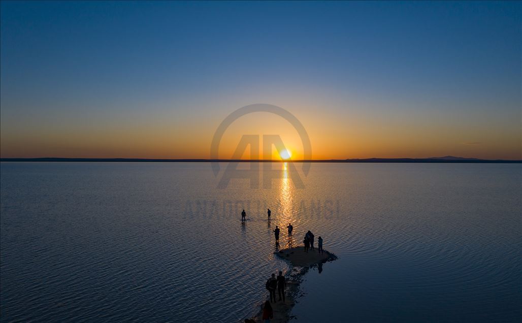 Lake Tuz of Turkey