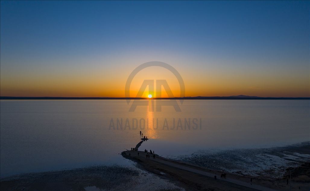 Lake Tuz of Turkey