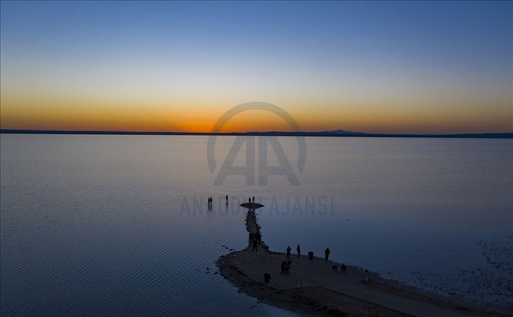 Lake Tuz of Turkey