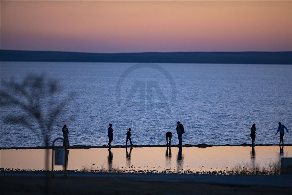Lake Tuz of Turkey