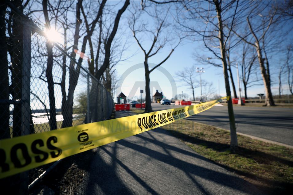 New York'ta koronavirüs test merkezi kuruldu