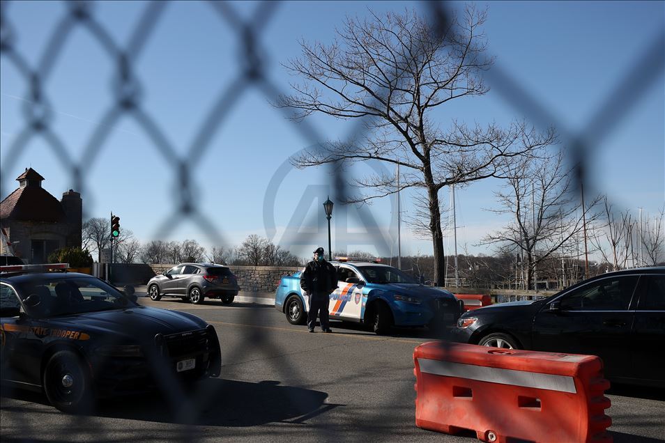 New York'ta koronavirüs test merkezi kuruldu