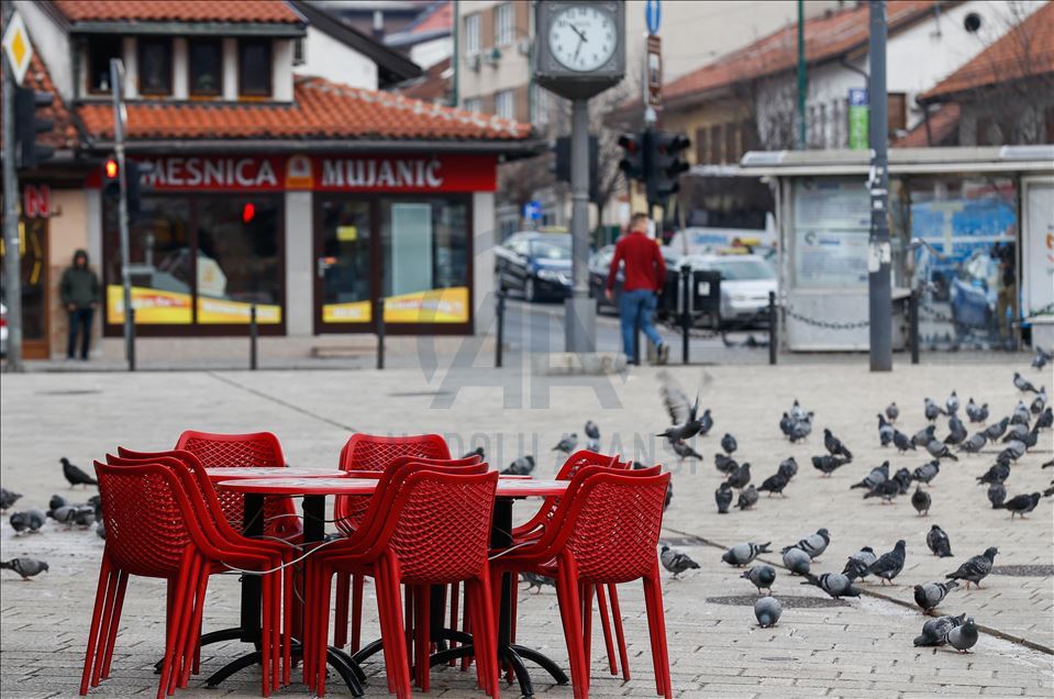Mjera predostrožnosti od korona virusa: Puste sarajevske ulice
